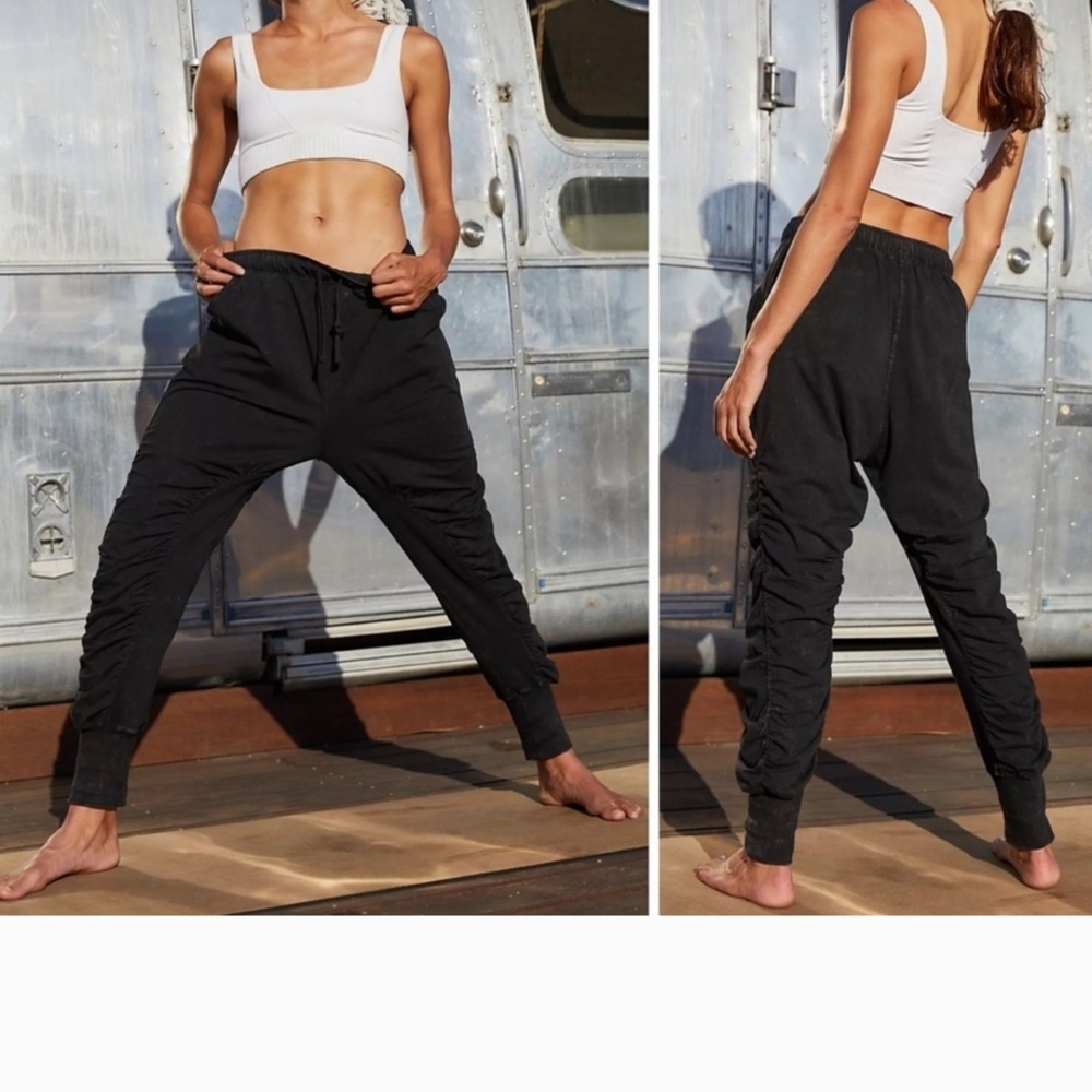 NWOT Free People Hot Shirred Pants